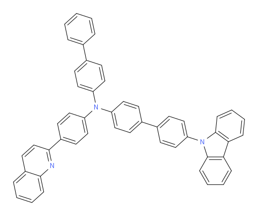 N-([1,1'-biphenyl]-4-yl)-4'-(9H-carbazol-9-yl)-N-(4-(quinolin-2-yl)phenyl)-[1,1'-biphenyl]-4-amine