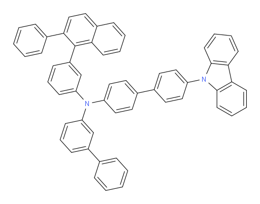 N-(4'-(9H-carbazol-9-yl)-[1,1'-biphenyl]-4-yl)-N-(3-(2-phenylnaphthalen-1-yl)phenyl)-[1,1'-biphenyl]-3-amine