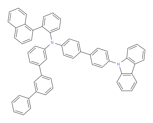 N-(4'-(9H-carbazol-9-yl)-[1,1'-biphenyl]-4-yl)-N-(2-(naphthalen-1-yl)phenyl)-[1,1':3',1''-terphenyl]-3-amine