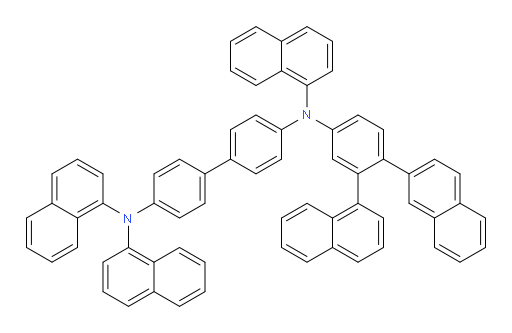 N4,N4,N4'-tri(naphthalen-1-yl)-N4'-(3-(naphthalen-1-yl)-4-(naphthalen-2-yl)phenyl)-[1,1'-biphenyl]-4,4'-diamine