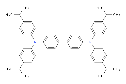 N4,N4,N4',N4'-tetrakis(4-isopropylphenyl)-[1,1'-biphenyl]-4,4'-diamine