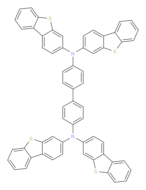 N4,N4,N4',N4'-tetrakis(dibenzo[b,d]thiophen-3-yl)-[1,1'-biphenyl]-4,4'-diamine
