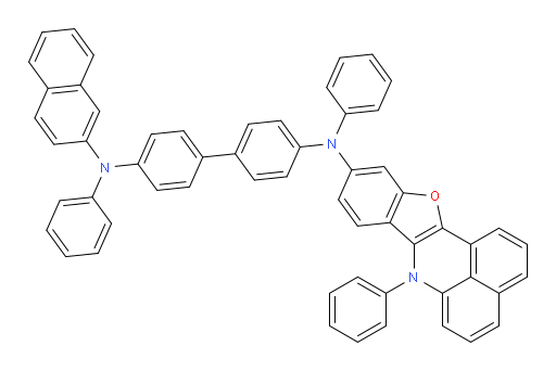 N4-(naphthalen-2-yl)-N4,N4'-diphenyl-N4'-(7-phenyl-7H-benzo[de]benzofuro[3,2-b]quinolin-10-yl)-[1,1'-biphenyl]-4,4'-diamine