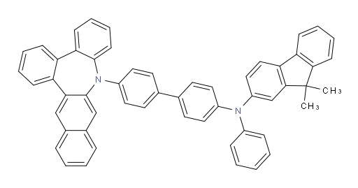 N-(4'-(9H-dibenzo[b,d]naphtho[2,3-f]azepin-9-yl)-[1,1'-biphenyl]-4-yl)-9,9-dimethyl-N-phenyl-9H-fluoren-2-amine