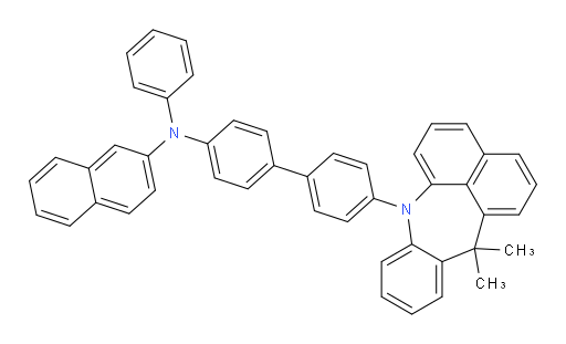 N-(4'-(12,12-dimethylbenzo[f]naphtho[1,8-bc]azepin-7(12H)-yl)-[1,1'-biphenyl]-4-yl)-N-phenylnaphthalen-2-amine