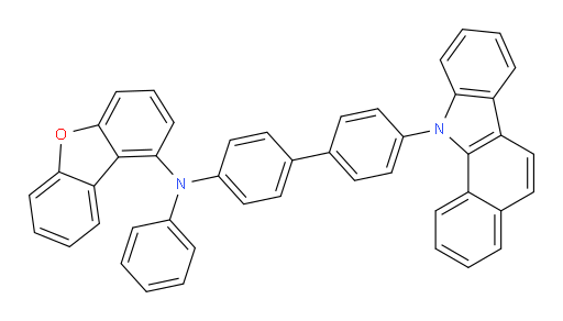 N-(4'-(11H-benzo[a]carbazol-11-yl)-[1,1'-biphenyl]-4-yl)-N-phenyldibenzo[b,d]furan-1-amine