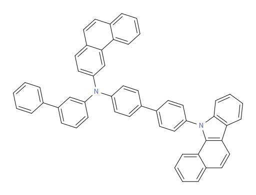 N-(4'-(11H-benzo[a]carbazol-11-yl)-[1,1'-biphenyl]-4-yl)-N-([1,1'-biphenyl]-3-yl)phenanthren-3-amine