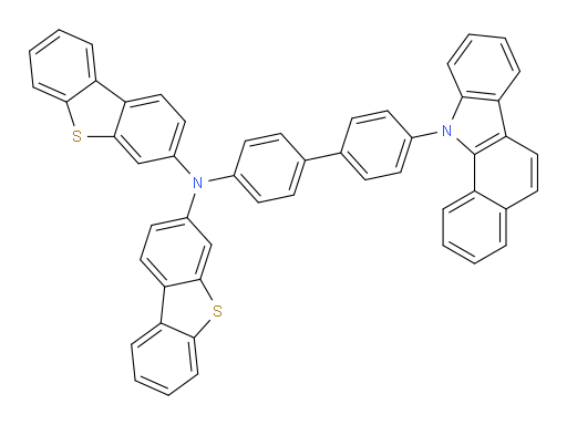 N-(4'-(11H-benzo[a]carbazol-11-yl)-[1,1'-biphenyl]-4-yl)-N-(dibenzo[b,d]thiophen-3-yl)dibenzo[b,d]thiophen-3-amine