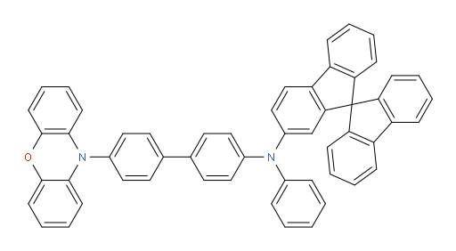 N-(4'-(10H-phenoxazin-10-yl)-[1,1'-biphenyl]-4-yl)-N-phenyl-9,9'-spirobi[fluoren]-2-amine