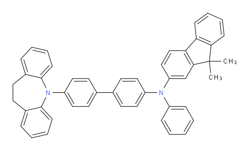 N-(4'-(10,11-dihydro-5H-dibenzo[b,f]azepin-5-yl)-[1,1'-biphenyl]-4-yl)-9,9-dimethyl-N-phenyl-9H-fluoren-2-amine