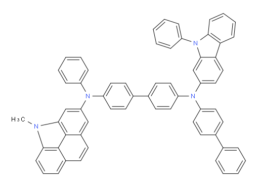 N4-([1,1'-biphenyl]-4-yl)-N4'-(4-methyl-4H-benzo[def]carbazol-2-yl)-N4'-phenyl-N4-(9-phenyl-9H-carbazol-2-yl)-[1,1'-biphenyl]-4,4'-diamine