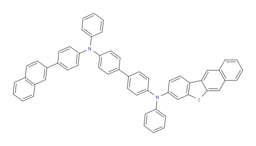 N4-(benzo[b]naphtho[2,3-d]thiophen-3-yl)-N4'-(4-(naphthalen-2-yl)phenyl)-N4,N4'-diphenyl-[1,1'-biphenyl]-4,4'-diamine