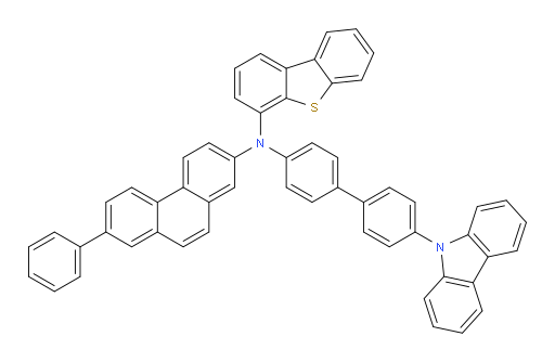 N-(4'-(9H-carbazol-9-yl)-[1,1'-biphenyl]-4-yl)-N-(7-phenylphenanthren-2-yl)dibenzo[b,d]thiophen-4-amine