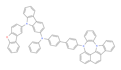 N-(4'-(4H-4,8b-diazaindeno[1,2,3-gh]pleiaden-4-yl)-[1,1'-biphenyl]-4-yl)-9-(dibenzo[b,d]furan-2-yl)-N-phenyl-9H-carbazol-2-amine
