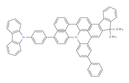 N-(4'-(9H-carbazol-9-yl)-[1,1'-biphenyl]-4-yl)-N-(3-(9,9-dimethyl-9H-fluoren-2-yl)-[1,1'-biphenyl]-4-yl)-[1,1'-biphenyl]-2-amine