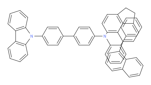 N-(4'-(9H-carbazol-9-yl)-[1,1'-biphenyl]-4-yl)-N-([1,1'-biphenyl]-2-yl)-6-(naphthalen-1-yl)-1,2-dihydroacenaphthylen-5-amine