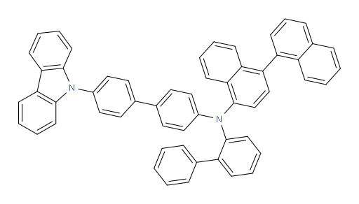 N-(4'-(9H-carbazol-9-yl)-[1,1'-biphenyl]-4-yl)-N-([1,1'-biphenyl]-2-yl)-[1,1'-binaphthalen]-4-amine