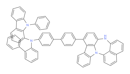 N-(4'-(4H-naphtho[1',8':5,6,7][1,4]diazepino[3,2,1-jk]carbazol-7-yl)-[1,1'-biphenyl]-4-yl)-N-([1,1'-biphenyl]-2-yl)-9-phenyl-9H-carbazol-1-amine