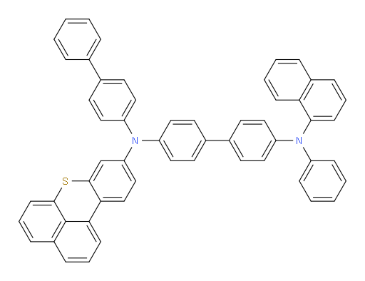 N4-([1,1'-biphenyl]-4-yl)-N4-(benzo[kl]thioxanthen-9-yl)-N4'-(naphthalen-1-yl)-N4'-phenyl-[1,1'-biphenyl]-4,4'-diamine