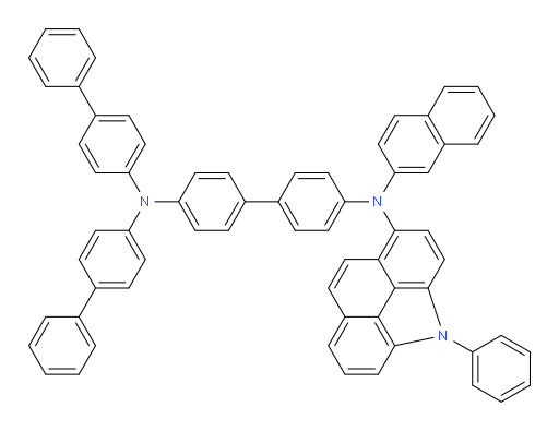 N4,N4-di([1,1'-biphenyl]-4-yl)-N4'-(naphthalen-2-yl)-N4'-(4-phenyl-4H-benzo[def]carbazol-1-yl)-[1,1'-biphenyl]-4,4'-diamine