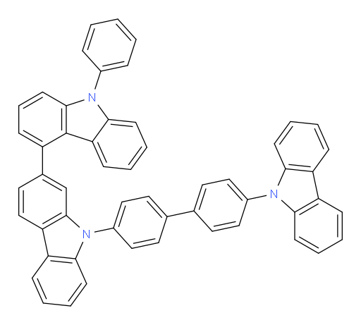 9-(4'-(9H-carbazol-9-yl)-[1,1'-biphenyl]-4-yl)-9'-phenyl-9H,9'H-2,4'-bicarbazole