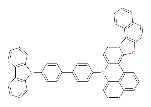 9-(4'-(9H-carbazol-9-yl)-[1,1'-biphenyl]-4-yl)-9H-benzo[kl]naphtho[1',2':4,5]furo[2,3-a]acridine