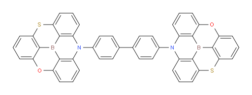 4,4'-di(12H-4-oxa-8-thia-12-aza-3a2-boradibenzo[cd,mn]pyren-12-yl)-1,1'-biphenyl