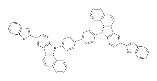 4,4'-bis(8-(benzofuran-2-yl)-11H-benzo[a]carbazol-11-yl)-1,1'-biphenyl