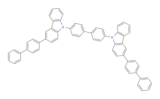 4,4'-bis(3-([1,1'-biphenyl]-4-yl)-9H-carbazol-9-yl)-1,1'-biphenyl