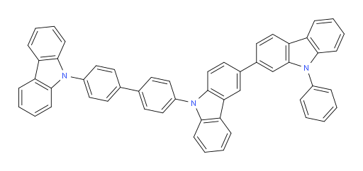 9'-(4'-(9H-carbazol-9-yl)-[1,1'-biphenyl]-4-yl)-9-phenyl-9H,9'H-2,3'-bicarbazole