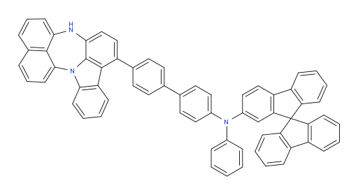 N-(4'-(4H-naphtho[1',8':5,6,7][1,4]diazepino[3,2,1-jk]carbazol-7-yl)-[1,1'-biphenyl]-4-yl)-N-phenyl-9,9'-spirobi[fluoren]-2-amine