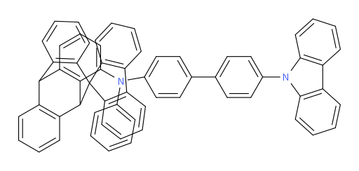 N-(4'-(9H-carbazol-9-yl)-[1,1'-biphenyl]-4-yl)-N-phenyl-5,10-dihydrospiro[5,10-[1,2]benzenodibenzo[a,d][7]annulene-11,9'-fluoren]-9-amine