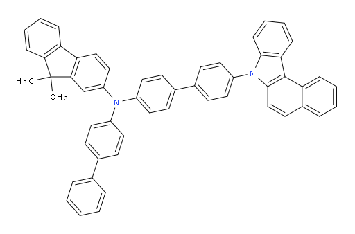 N-(4'-(7H-benzo[c]carbazol-7-yl)-[1,1'-biphenyl]-4-yl)-N-([1,1'-biphenyl]-4-yl)-9,9-dimethyl-9H-fluoren-2-amine