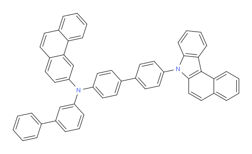 N-(4'-(7H-benzo[c]carbazol-7-yl)-[1,1'-biphenyl]-4-yl)-N-([1,1'-biphenyl]-3-yl)phenanthren-3-amine