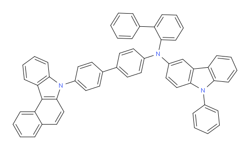 N-(4'-(7H-benzo[c]carbazol-7-yl)-[1,1'-biphenyl]-4-yl)-N-([1,1'-biphenyl]-2-yl)-9-phenyl-9H-carbazol-3-amine