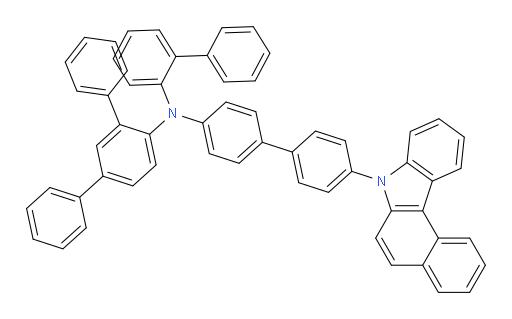 N-(4'-(7H-benzo[c]carbazol-7-yl)-[1,1'-biphenyl]-4-yl)-N-([1,1'-biphenyl]-2-yl)-[1,1':3',1''-terphenyl]-4'-amine