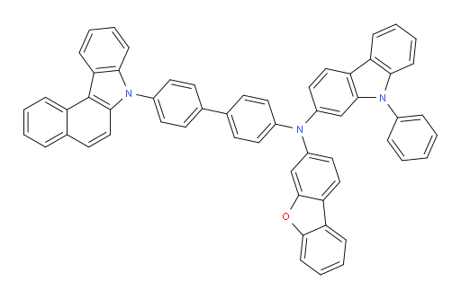 N-(4'-(7H-benzo[c]carbazol-7-yl)-[1,1'-biphenyl]-4-yl)-N-(dibenzo[b,d]furan-3-yl)-9-phenyl-9H-carbazol-2-amine