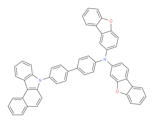 N-(4'-(7H-benzo[c]carbazol-7-yl)-[1,1'-biphenyl]-4-yl)-N-(dibenzo[b,d]furan-3-yl)dibenzo[b,d]furan-2-amine