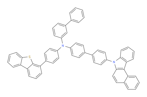 N-(4'-(7H-benzo[c]carbazol-7-yl)-[1,1'-biphenyl]-4-yl)-N-(4-(dibenzo[b,d]thiophen-4-yl)phenyl)-[1,1'-biphenyl]-3-amine