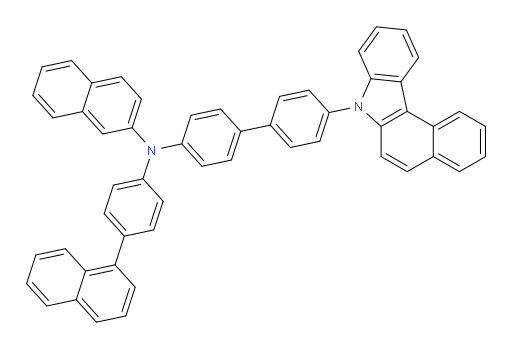 N-(4'-(7H-benzo[c]carbazol-7-yl)-[1,1'-biphenyl]-4-yl)-N-(4-(naphthalen-1-yl)phenyl)naphthalen-2-amine