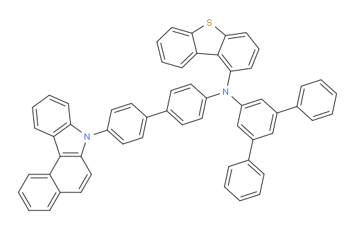 N-(4'-(7H-benzo[c]carbazol-7-yl)-[1,1'-biphenyl]-4-yl)-N-([1,1':3',1''-terphenyl]-5'-yl)dibenzo[b,d]thiophen-1-amine