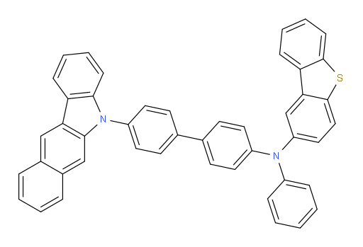 N-(4'-(5H-benzo[b]carbazol-5-yl)-[1,1'-biphenyl]-4-yl)-N-phenyldibenzo[b,d]thiophen-2-amine