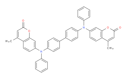 7,7'-([1,1'-biphenyl]-4,4'-diylbis(phenylazanediyl))bis(4-methyl-2H-chromen-2-one)