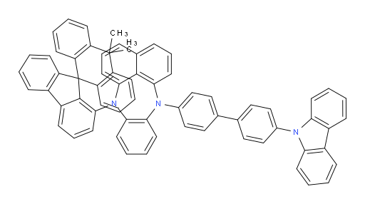 7-(4'-(9H-carbazol-9-yl)-[1,1'-biphenyl]-4-yl)-12-(10,10-dimethyl-10H-spiro[anthracene-9,9'-fluoren]-1'-yl)-7,12-dihydrobenzo[b]naphtho[1,8-ef][1,4]diazepine