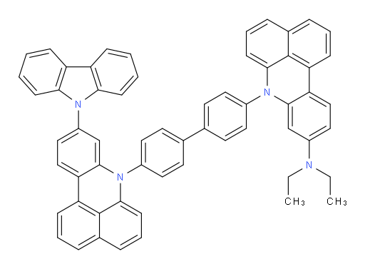 7-(4'-(9-(9H-carbazol-9-yl)-7H-benzo[kl]acridin-7-yl)-[1,1'-biphenyl]-4-yl)-N,N-diethyl-7H-benzo[kl]acridin-9-amine