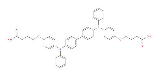 4,4'-((([1,1'-biphenyl]-4,4'-diylbis(phenylazanediyl))bis(4,1-phenylene))bis(oxy))dibutanoic acid