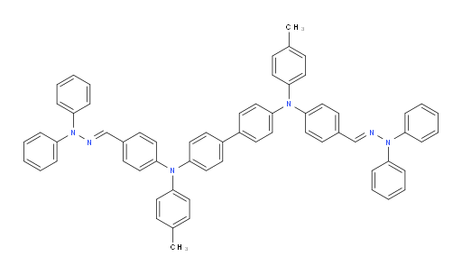 N4,N4'-bis(4-((E)-(2,2-diphenylhydrazono)methyl)phenyl)-N4,N4'-di-p-tolyl-[1,1'-biphenyl]-4,4'-diamine
