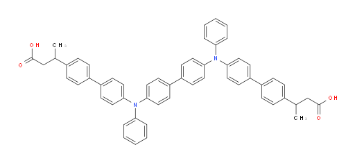 3,3'-(([1,1'-biphenyl]-4,4'-diylbis(phenylazanediyl))bis([1,1'-biphenyl]-4',4-diyl))dibutanoic acid