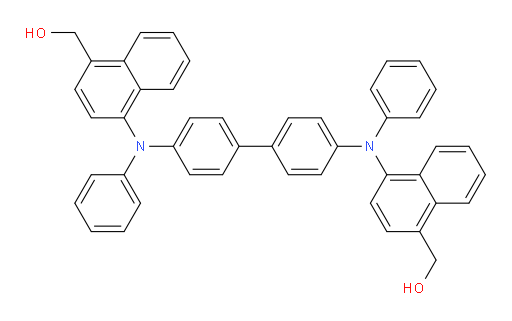 (([1,1'-biphenyl]-4,4'-diylbis(phenylazanediyl))bis(naphthalene-4,1-diyl))dimethanol