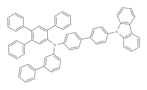 N-(4'-(9H-carbazol-9-yl)-[1,1'-biphenyl]-4-yl)-N-([1,1'-biphenyl]-3-yl)-5'-phenyl-[1,1':2',1''-terphenyl]-4'-amine